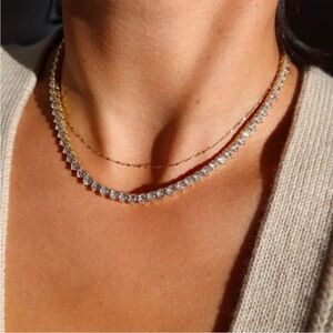 cupcakes & cashmere Roxanne Tennis Necklace